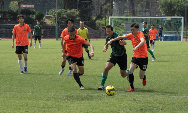 HKU and CUHK hold the Vice-Chancellor’s Cup Soccer Match
 